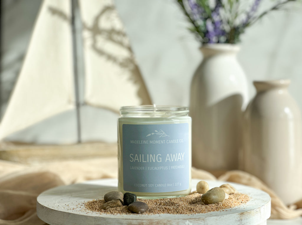 𝚂𝙰𝙸𝙻𝙸𝙽𝙶 𝙰𝚆𝙰𝚈 | 8𝚘𝚣 𝙲𝙰𝙽𝙳𝙻𝙴 | 𝙼𝙰𝙳𝙳𝚈'𝚂 𝙼𝙴𝙼𝙾𝚁𝙸𝙴𝚂