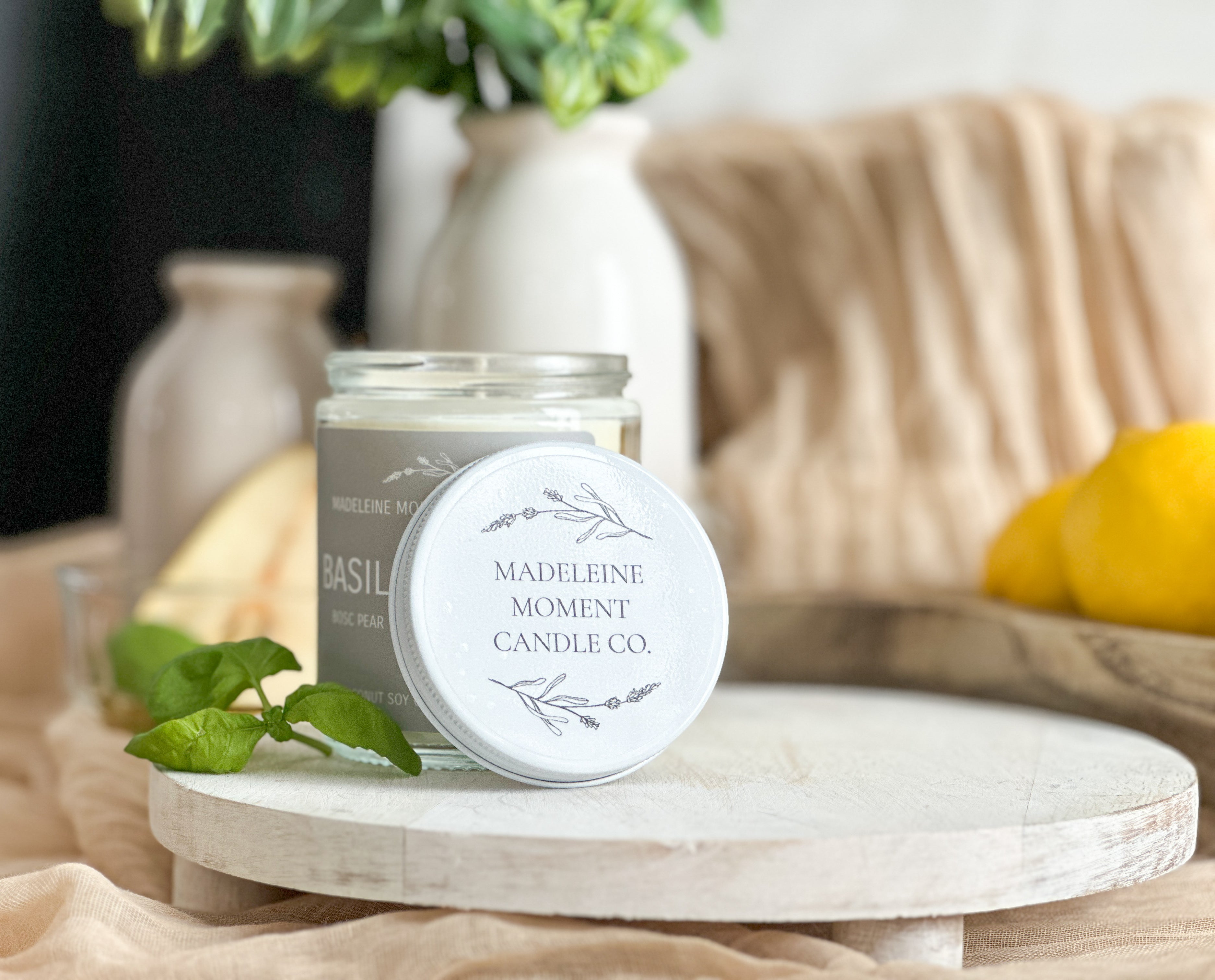 𝙱𝙰𝚂𝙸𝙻 + 𝙱𝙻𝙾𝙾𝙼 | 8𝚘𝚣 𝙲𝚊𝚗𝚍𝚕𝚎 | 𝙼𝙰𝙳𝙳𝚈'𝚂 𝚁𝙴𝙲𝙸𝙿𝙴 𝙱𝙾𝙾𝙺